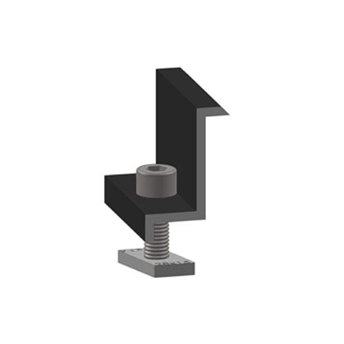 Morsetto terminale Alumero nero 40, preassemblato