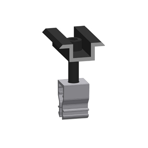 Morsetto centrale Alumero 2.1 Click, nero