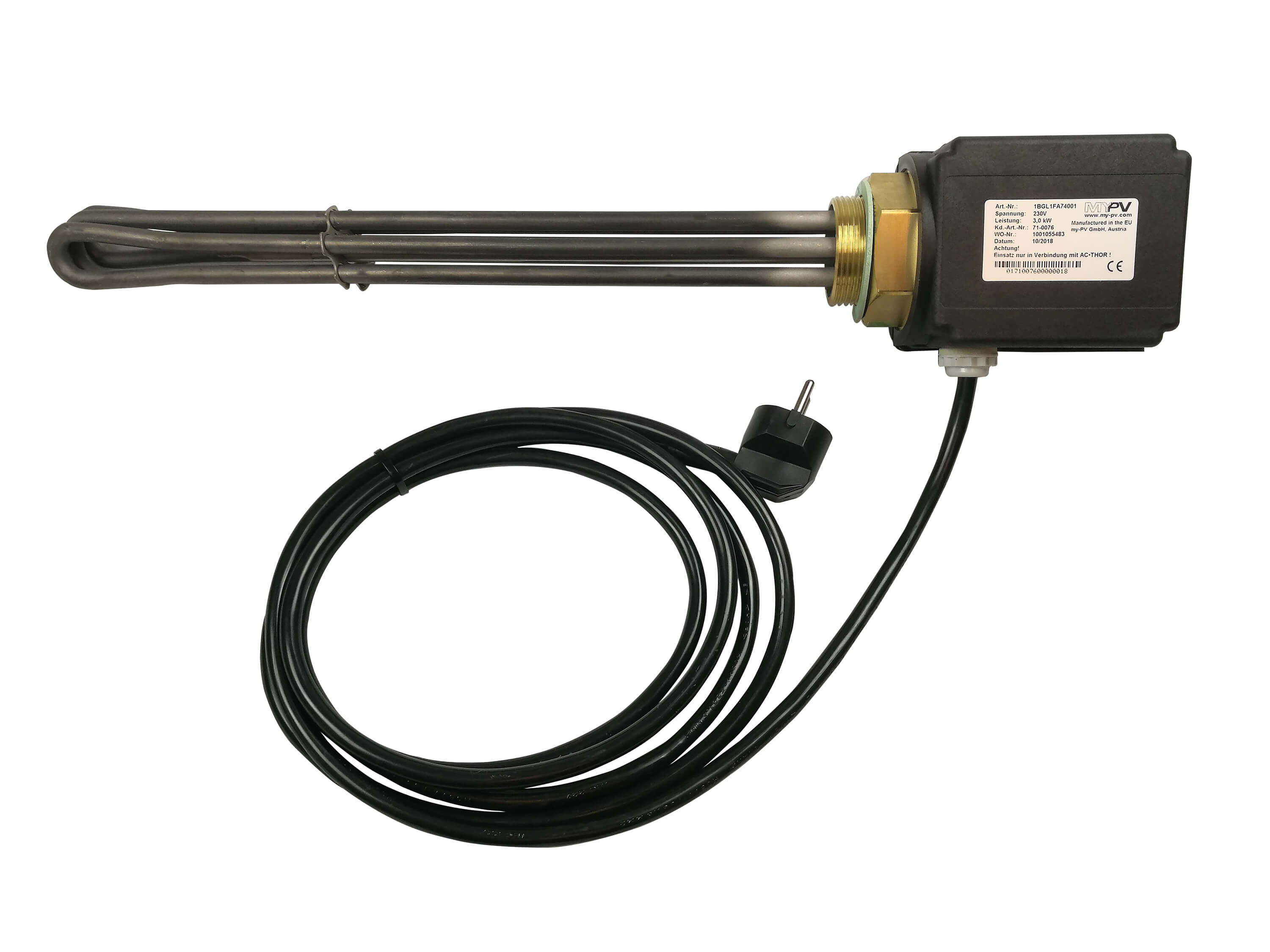 Resistenza di riscaldamento a barra MY-PV 3 kW per AC-THOR