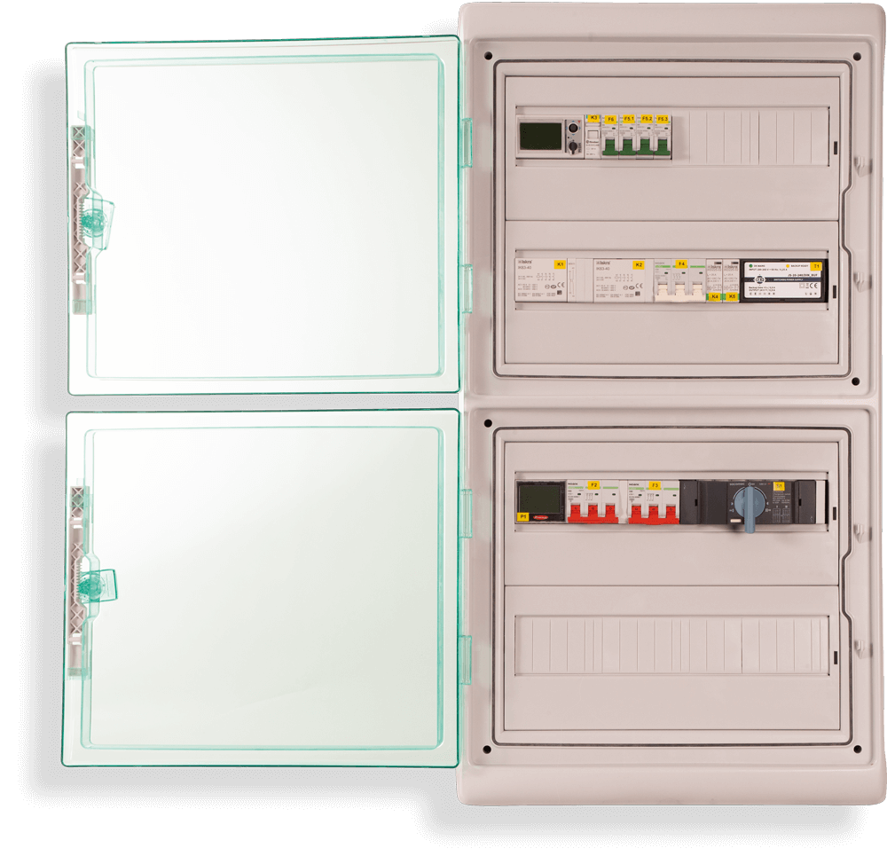 Dispositivo di commutazione Enwitec 3-F Fronius Symo Gen24, 30 kW, incl. Smart Meter IT