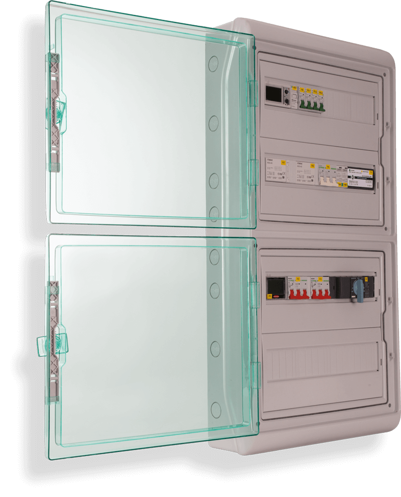 Dispositivo di commutazione Enwitec 3-F Fronius Symo Gen24, 30 kW, incl. Smart Meter IT