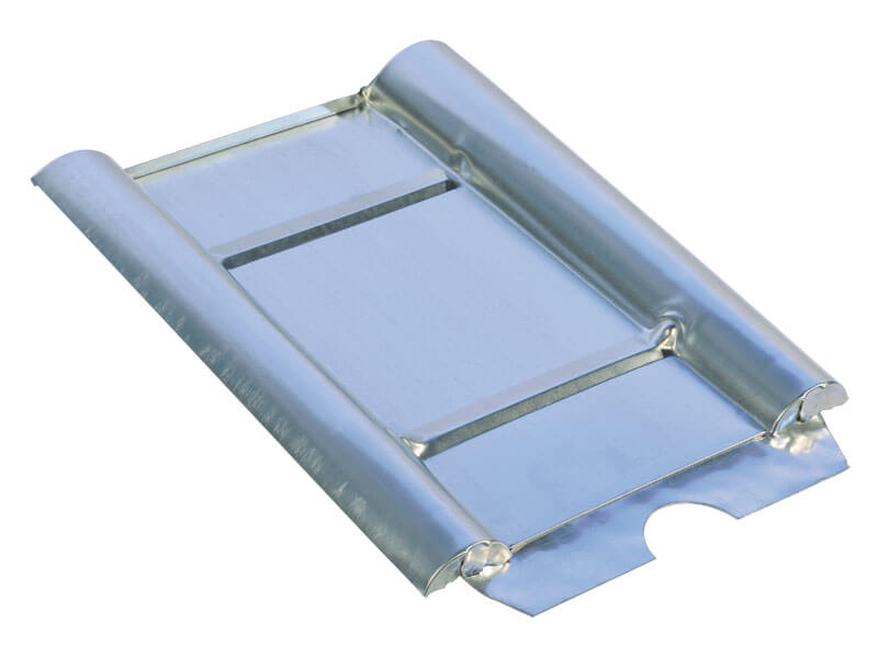 Marzari pannello metallico, tipo  calcestruzzo grande, rosso