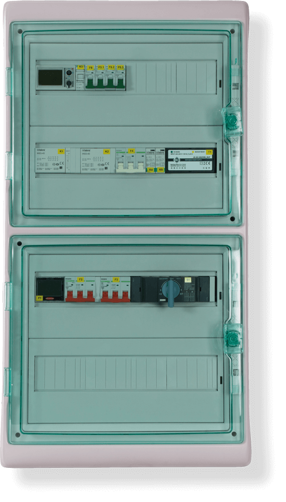 Dispositivo di commutazione Enwitec 3-F Fronius Symo Gen24, 30 kW, incl. Smart Meter IT